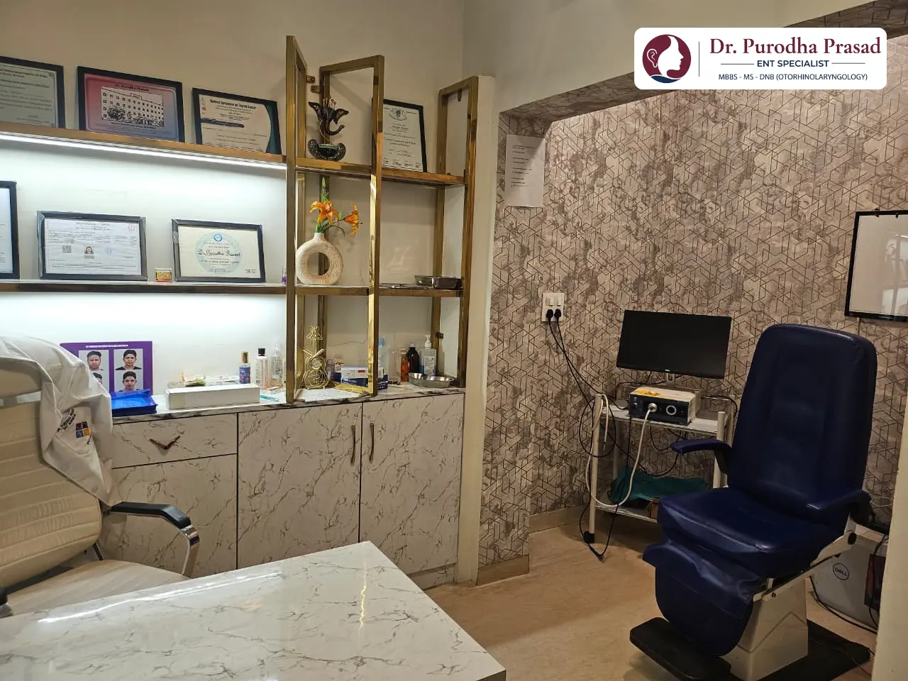 Doctor Consultation & Examination Room